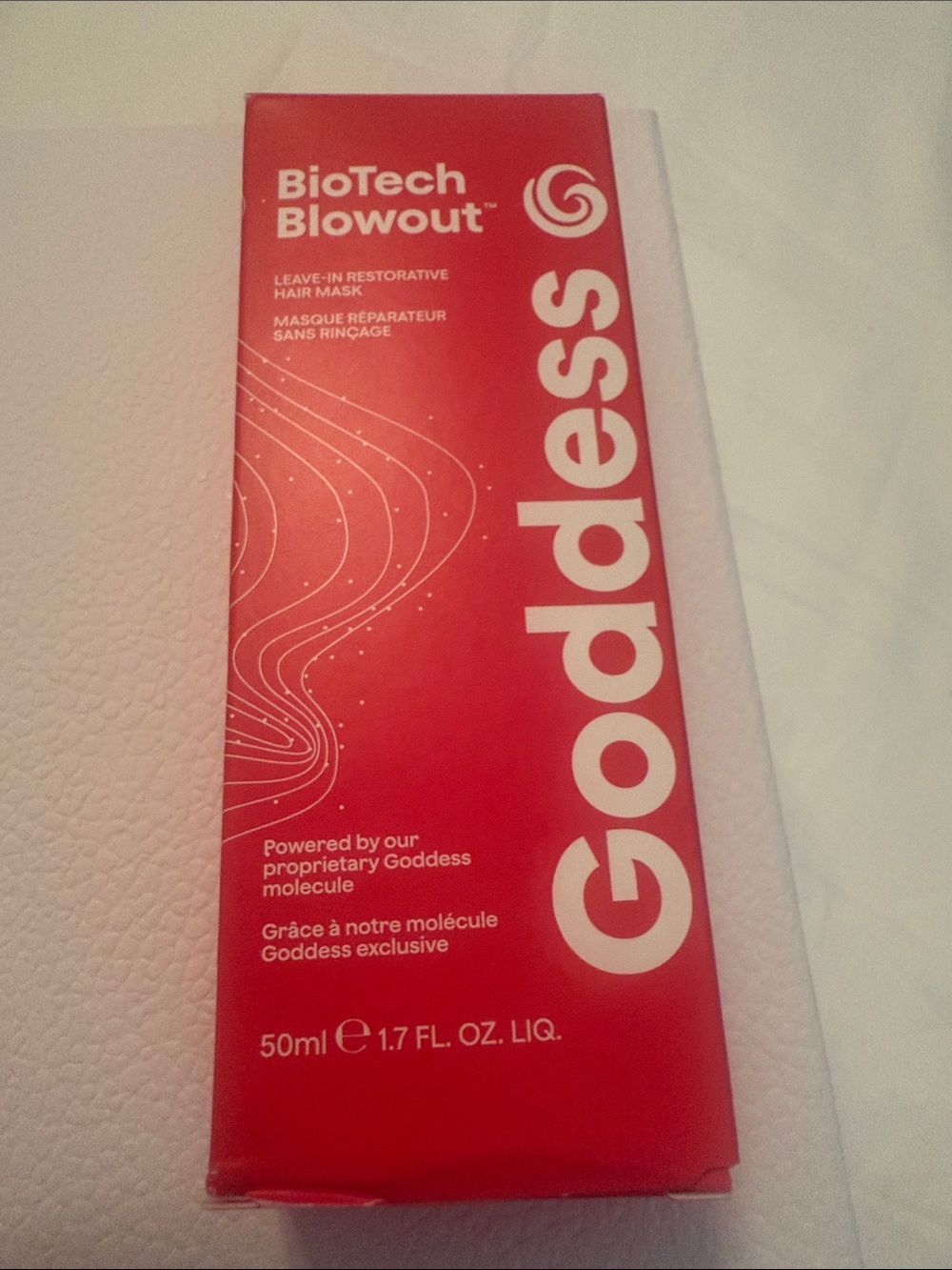 Goddess BioTech Blowout Leave-In Restorative Hair Mask - Red